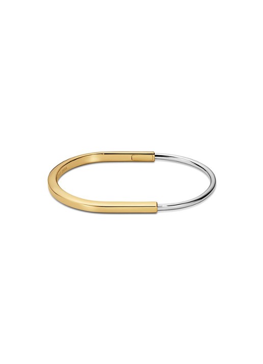 Tiffany & Co. Tiffany Lock bangle van 18 karaat wit- en geelgoud 82984 - voorkant 7 undefined