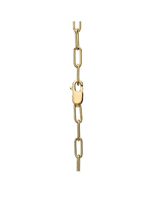 Tiffany & Co. Tiffany Lock medium hanger van 18 karaat geelgoud met diamanten 77289 - detail 5 undefined