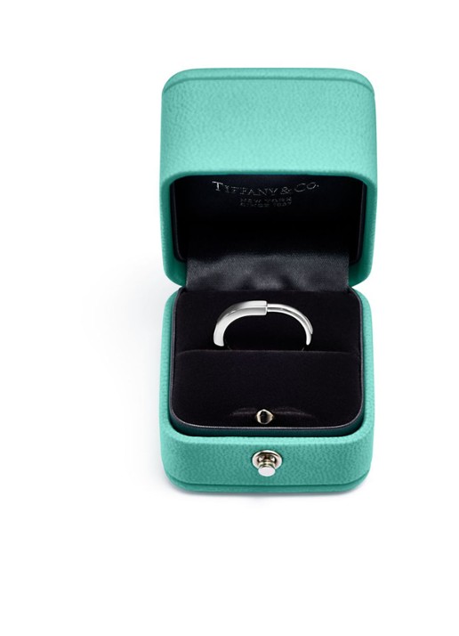 Tiffany & Co. Tiffany Lock ring van 18 karaat witgoud 77310 - detail 5 undefined