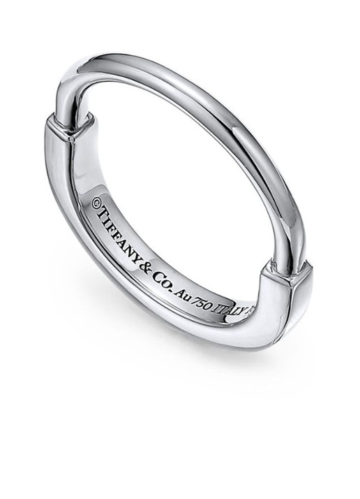 Tiffany & Co. Tiffany Lock ring van 18 karaat witgoud 77310 - voorkant 2 undefined