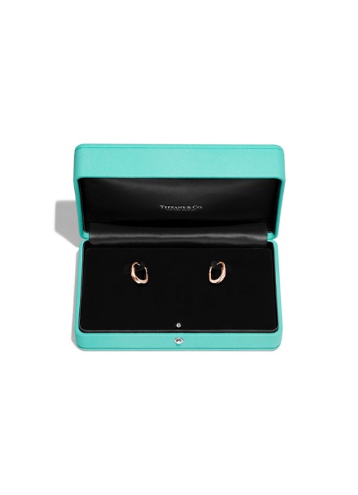 Tiffany & Co. Tiffany Lock Small oorringen van 18 karaat roségoud 83007 - detail 5 undefined