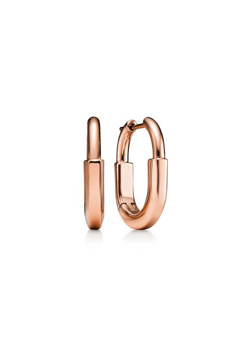 Tiffany & Co. Tiffany Lock Small oorringen van 18 karaat roségoud 83007