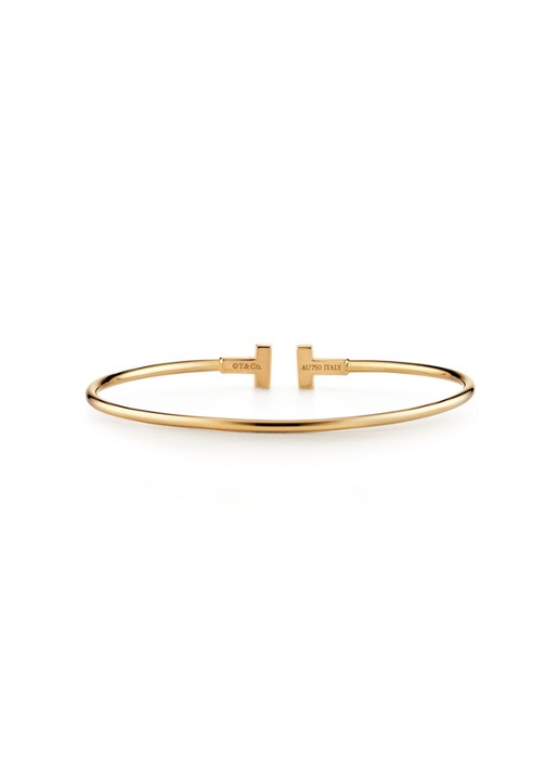 Tiffany & Co. Tiffany T Narrow Wire bangle van 18 karaat geelgoud 69752 - detail 2 undefined