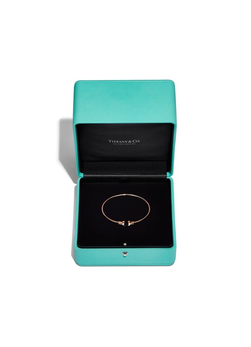 Tiffany & Co. Tiffany T Narrow Wire bangle van 18 karaat roségoud 69754 - detail 4 undefined