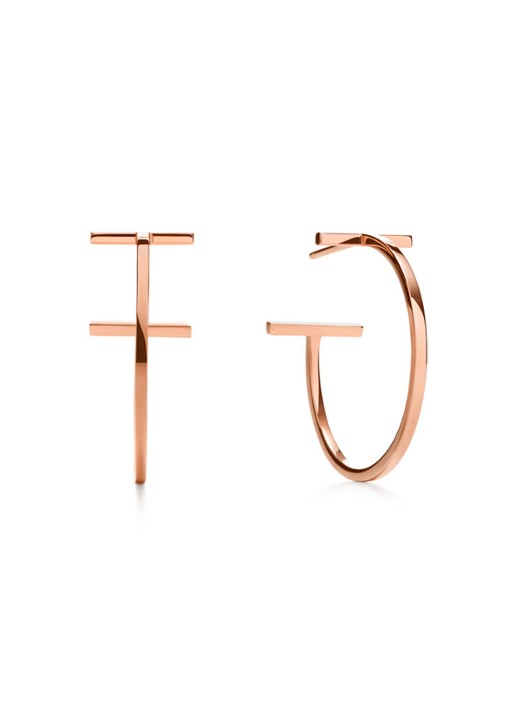 Tiffany & Co. Tiffany T oorringen van 18 karaat roségoud 71105