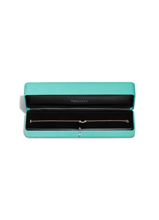 Tiffany & Co. Tiffany T Smile armband van 18 karaat geelgoud met diamant 45080 - detail 4 undefined