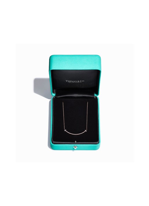 Tiffany & Co. Tiffany T Smile ketting van 18 karaat geelgoud met diamant 71288 - detail 4 undefined