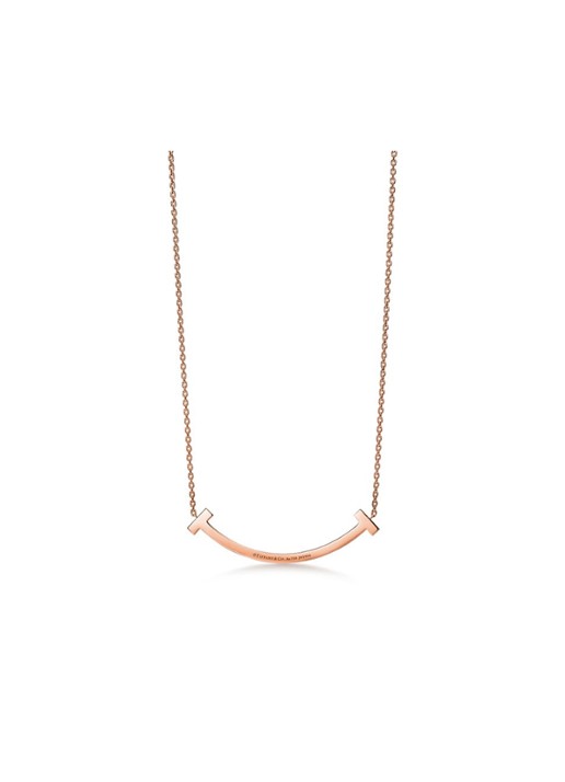 Tiffany & Co. Tiffany T Smile ketting van 18 karaat roségoud 84613 - voorkant 2 undefined