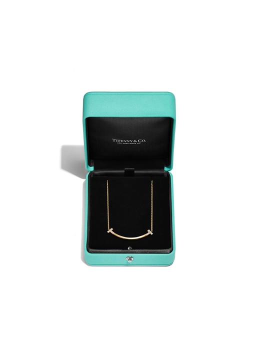 Tiffany & Co. Tiffany T Smile Medium ketting van 18 karaat geelgoud met diamant 84617 - detail 7 undefined