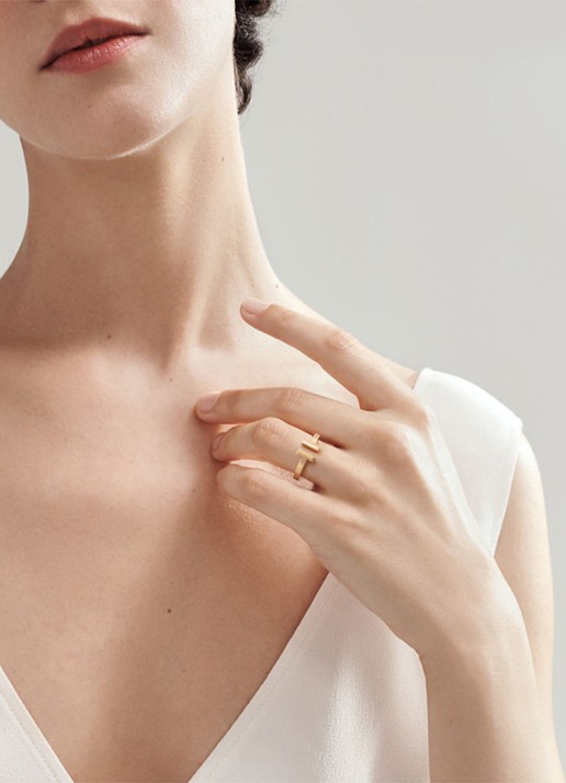 Tiffany & Co. Tiffany T Square ring van 18 karaat roségoud 69910 - detail 3 undefined