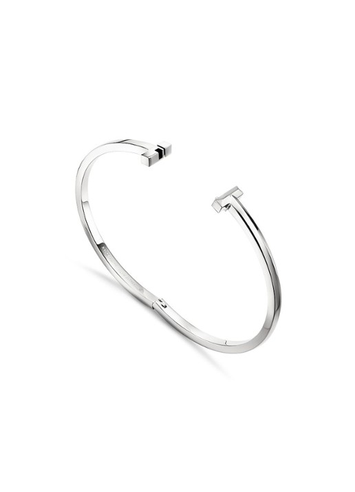 Tiffany & Co. Tiffany T T1 bangle van 18 karaat witgoud 3561 - detail 2 undefined
