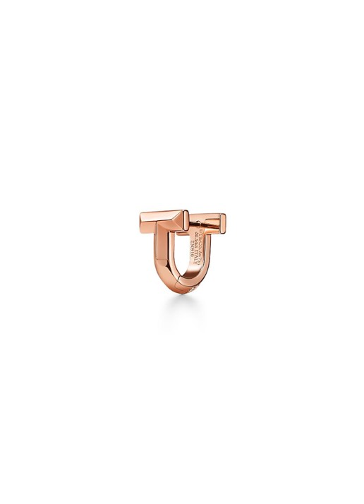 Tiffany & Co. Tiffany T T1 oorringen van 18 karaat roségoud met diamant 81783 - detail 2 undefined