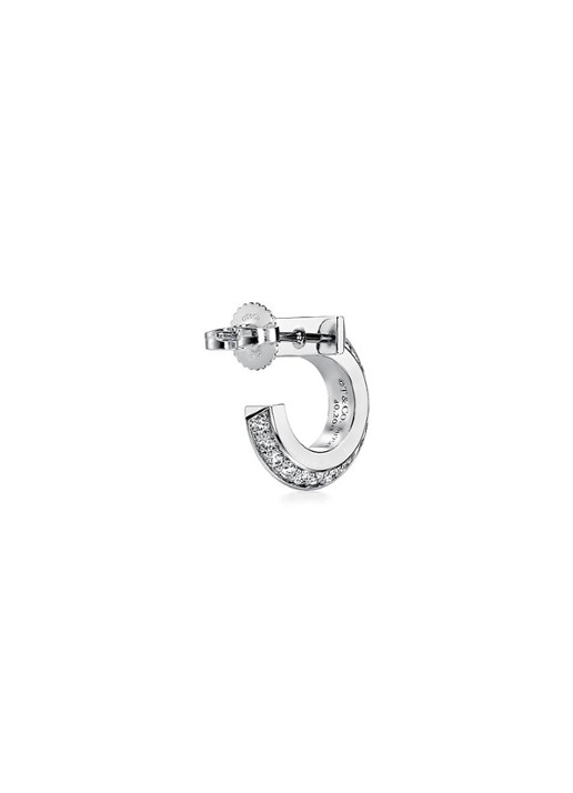 Tiffany & Co. Tiffany T T1 oorringen van 18 karaat witgoud met diamant 28956 - detail 2 undefined