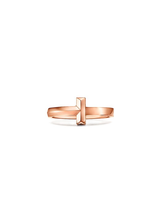 Tiffany & Co. Tiffany T T1 ring van 18 karaat roségoud 67953 - voorkant 4 undefined