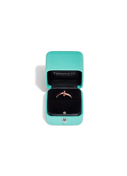 Tiffany & Co. Tiffany T T1 ring van 18 karaat roségoud met diamant 67940 - detail 3 undefined