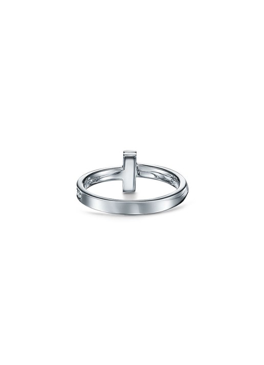 Tiffany & Co. Tiffany T T1 ring van 18 karaat witgoud met diamant 67943 - detail 3 undefined