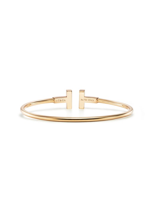 Tiffany & Co. Tiffany T Wire bangle van 18 karaat geelgoud met parelmoer 56576 - detail 3 undefined