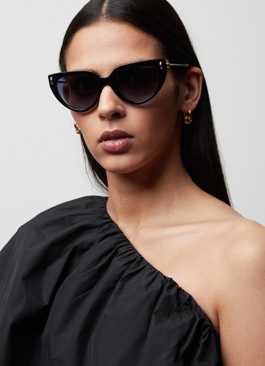 Tiffany & Co. Tiffany *TF4195  BLK SHN BLU G - voorkant 3 zwart