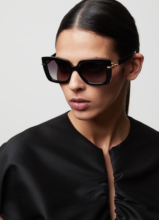 Tiffany & Co. Tiffany *TF4199  BLK SHN GRY G - voorkant 3 zwart