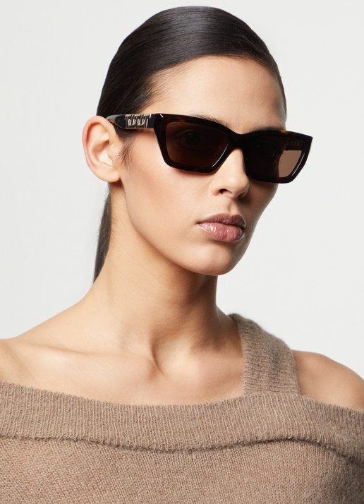 Tiffany & Co. Wayfarer zonnebril TF4213 - voorkant 5 donkerbruin