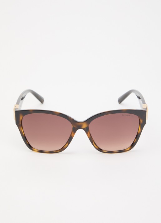 Tiffany & Co. Wayfarer zonnebril TF4254U - detail 2 bruin