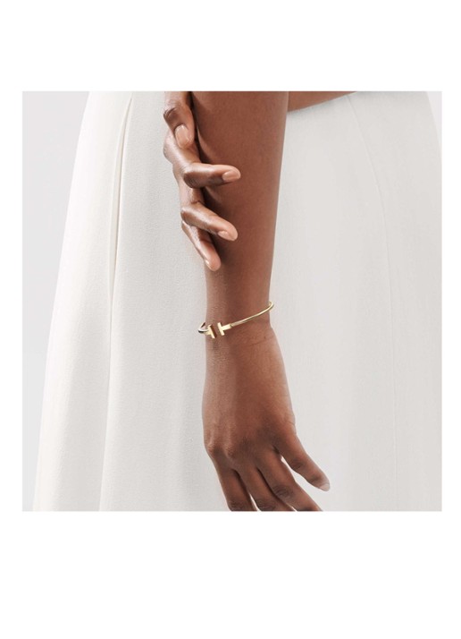 Tiffany & Co. Wire Large bangle van 18 karaat geelgoud 69751 - detail 3 undefined