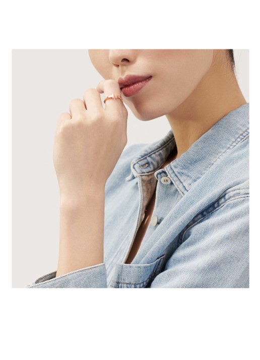 Tiffany & Co. Wire ring van 18 karaat roségoud 69909 - detail undefined