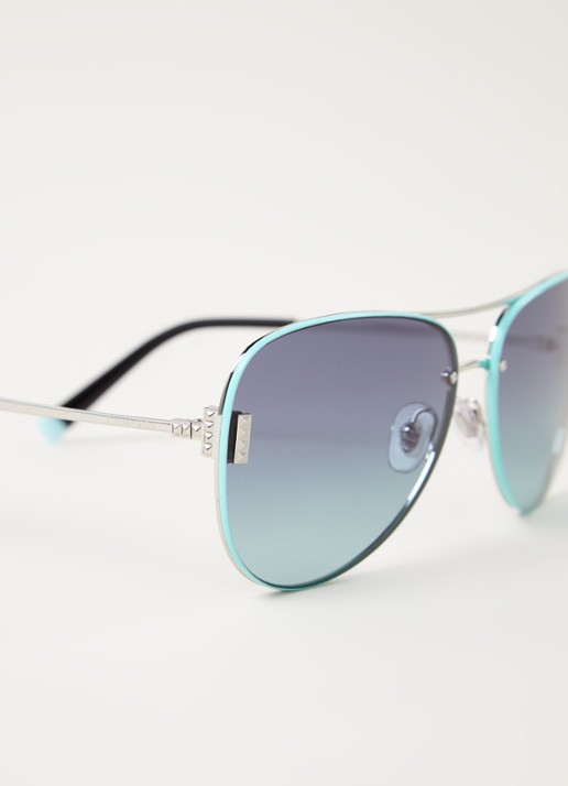 Tiffany & Co. Zonnebril TF3066  - detail 5 zilver