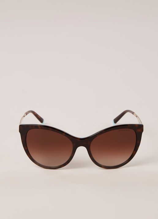 Tiffany & Co. Zonnebril TF4159  - voorkant 2 donkerbruin