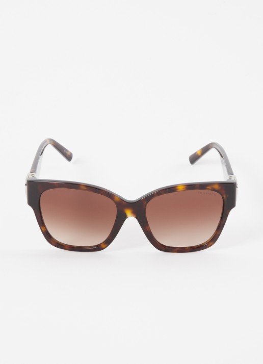 Tiffany & Co. Zonnebril TF4216 - detail donkerbruin