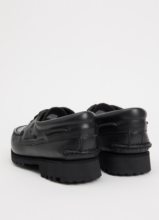 Timberland Authentic bootschoen van leer - achterkant 5 zwart