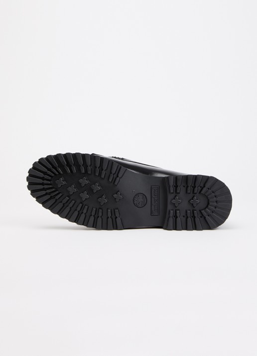 Timberland  Authentic loafer van lakleer met franjes - detail 3 zwart