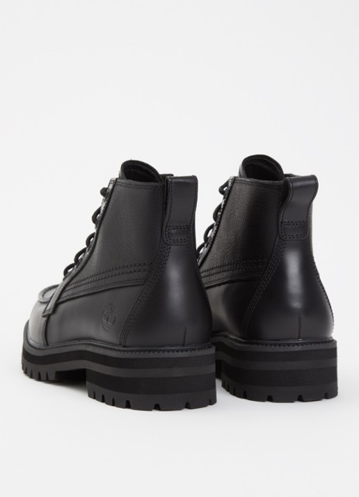 Timberland Britton Drive veterboot van leer - achterkant 4 zwart