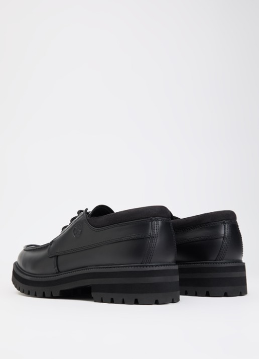 Timberland Britton Drive veterschoen van leer - achterkant zwart