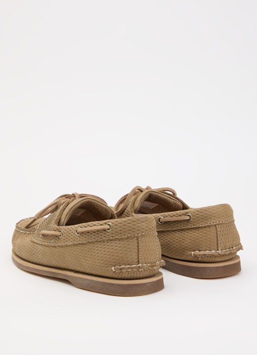 Timberland Classic bootschoen van leer - achterkant 5 camel