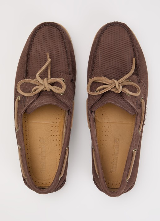Timberland Classic bootschoen van leer - detail 4 bruin