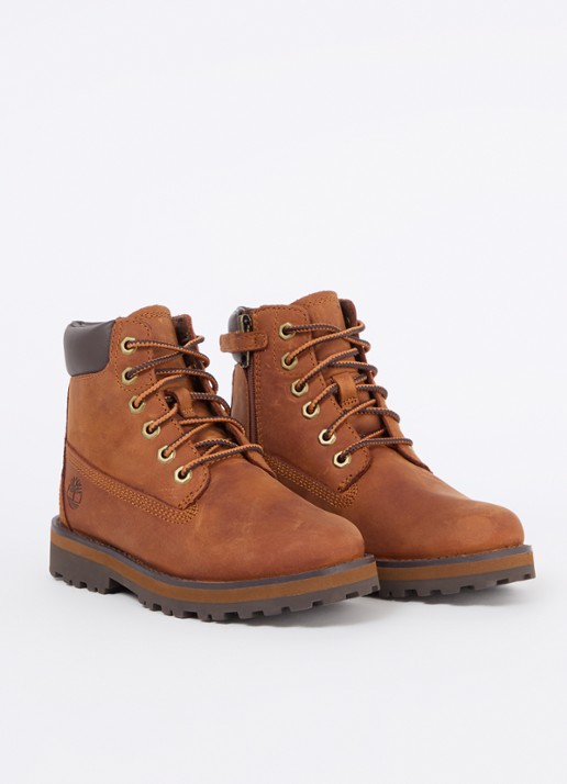 Timberland Courma veterboot van nubuck - voorkant 4 cognac