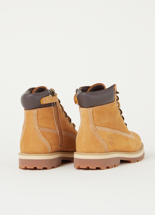 Timberland Courma veterboot van nubuck - detail geel