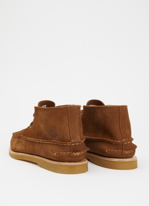 Timberland Crafted Boat veterschoen van suède - achterkant 2 bruin