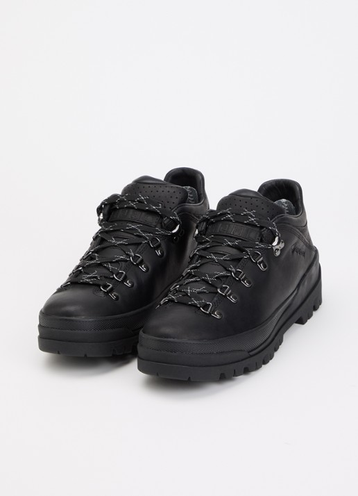 Timberland Low Lace GTX veterschoen van leer - detail zwart
