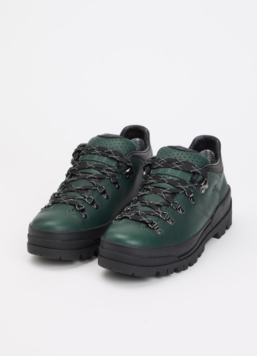 Timberland Low Lace GTX veterschoen van leer - detail 3 groen