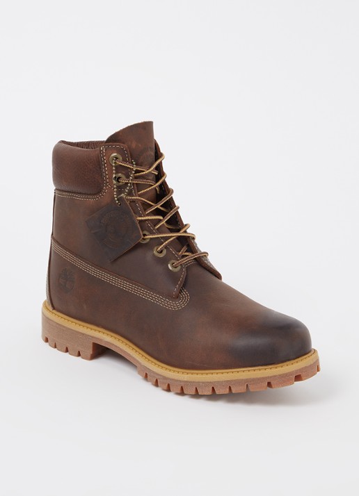 Timberland Premium 6-Inch veterboot van leer met logo