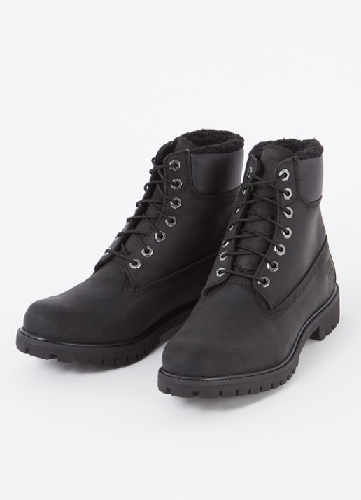 Timberland Premium 6-Inch veterboot van leer - detail 3 zwart