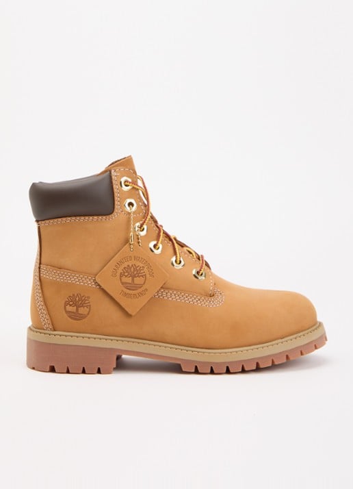 Timberland Veterboot van leer met logo