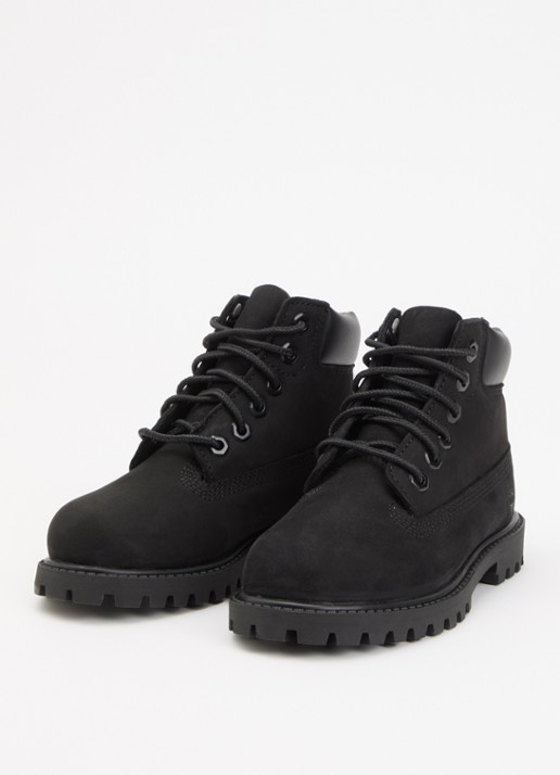 Timberland Veterboot van leer van nubuck - voorkant 2 zwart