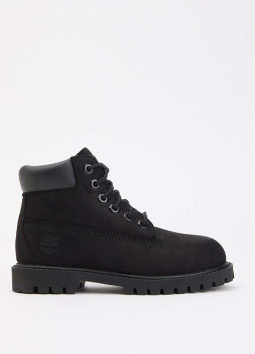 Timberland Veterboot van leer van nubuck - voorkant 3 zwart