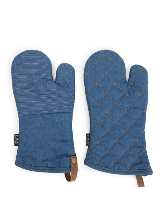 Tiseco Indigo ovenwant set van 2