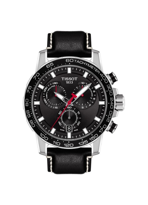 Tissot Supersport Chrono horloge T1256171605100 - voorkant zilver