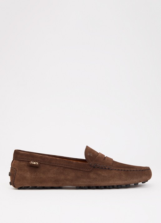 Tod's Gommino mocassin van kalfssuède