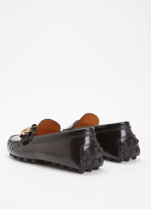 Tod's Mocassin van kalfsleer - achterkant zwart